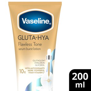 Vaseline Gluta-Hya Flawless Tone Body lotion Moisturiser 200ml