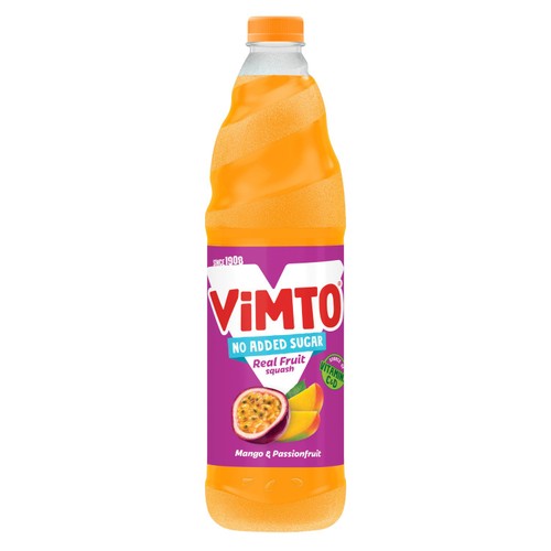 Vimto Mango & Passion Fruit No Added Sugar Squash