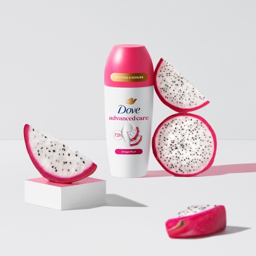 Dove Advanced Care Dragonfruit and Coconut Cream Roll On Deodorant