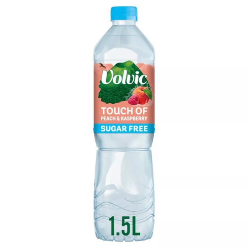 Volvic Touch of Fruit Peach & Raspberry Sugar Free Still Flavoured Water