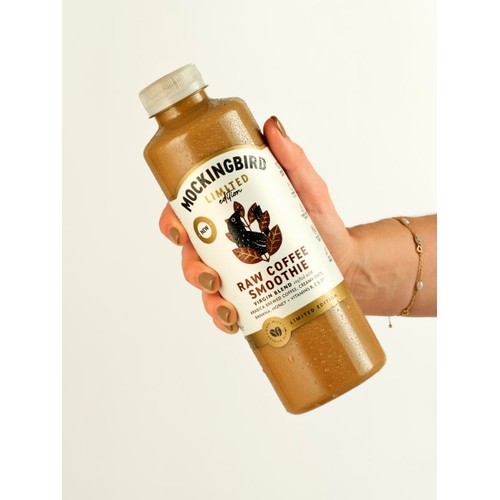 Mockingbird Raw Coffee Smoothie, Banana, Oats, Honey