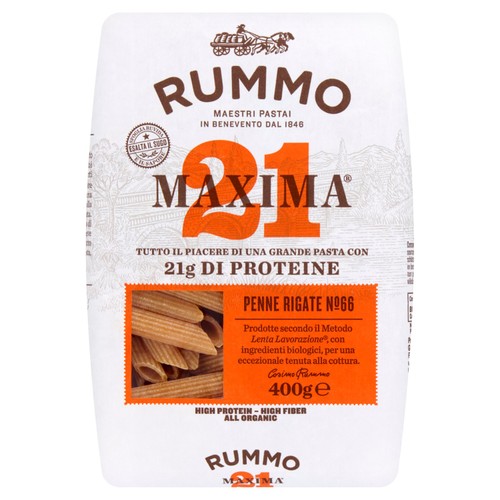 Rummo Organic Protein Penne Pasta No.66