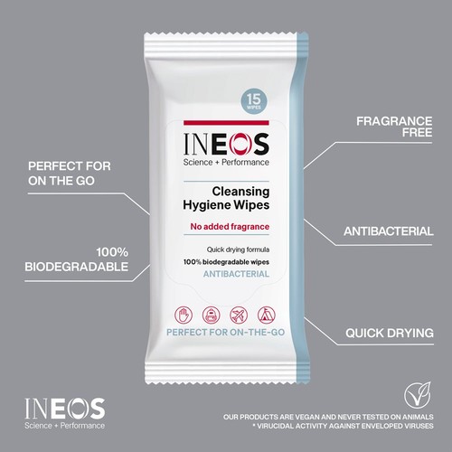INEOS Cleansing Hygiene Wipes