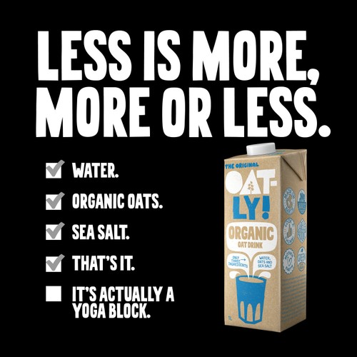Oatly Organic Oat Drink Long Life