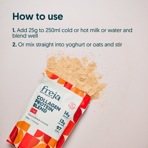 Freja Chai Collagen Protein Shake