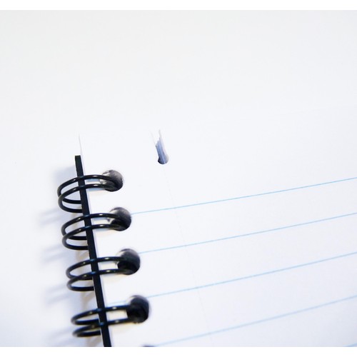 Nu Cloud A5 Black Wiro Notebook - 110 pgs