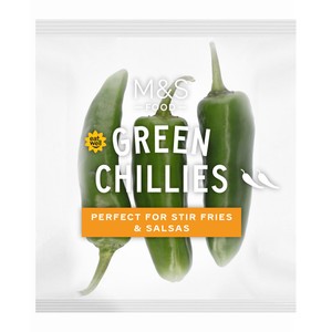 Cook With M&S Green Chillies