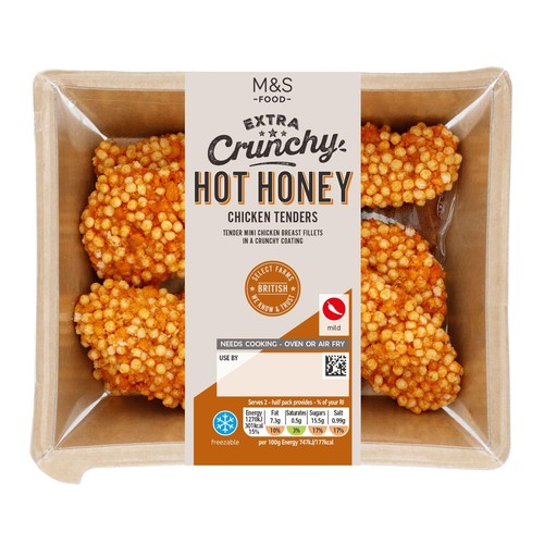 M&S Extra Crunchy Hot Honey Puffed Chicken Tenders