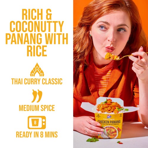 Kitchen Joy Chicken Panang Rich Coconut & Lime Curry with Jasmine Rice