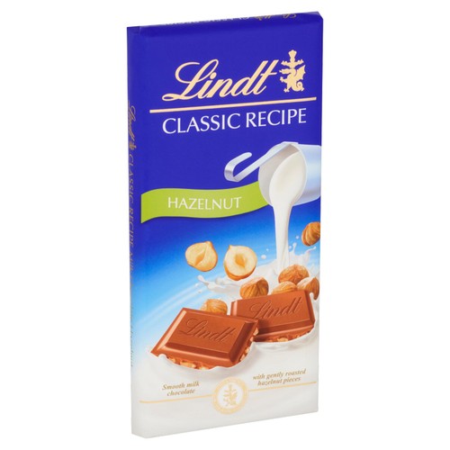 Lindt Classic Recipe Hazelnut Milk Chocolate Bar