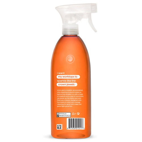 Method Daily Kitchen Surface Cleaner Clementine