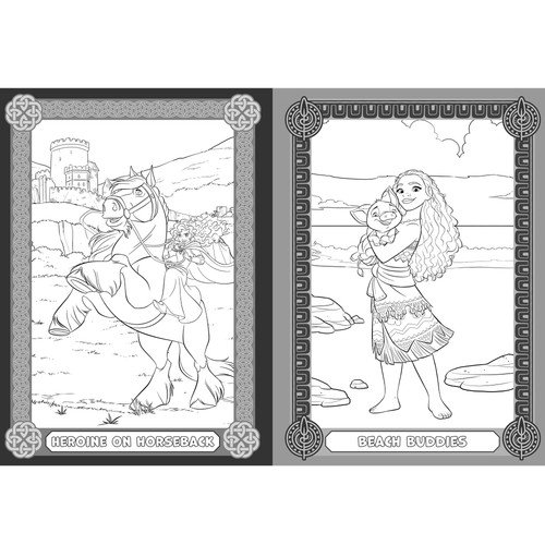 Disney Princess Super Colouring