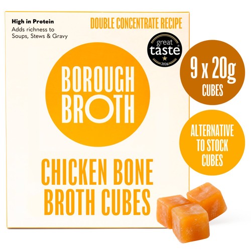 Borough Broth Organic Frozen Chicken Bone Broth Cubes