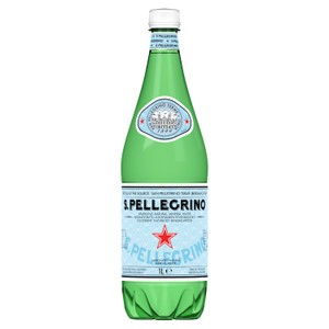 San Pellegrino Sparkling Natural Mineral Water Glass