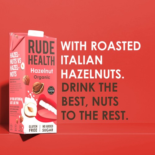 Rude Health Organic Hazelnut Drink Longlife
