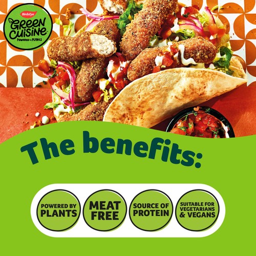Birds Eye Green Cuisine Chicken-Free Southern-Fried Strips