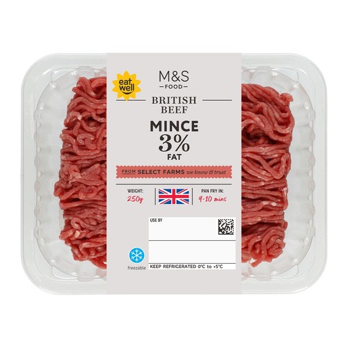 M&S Beef Mince 3% Fat