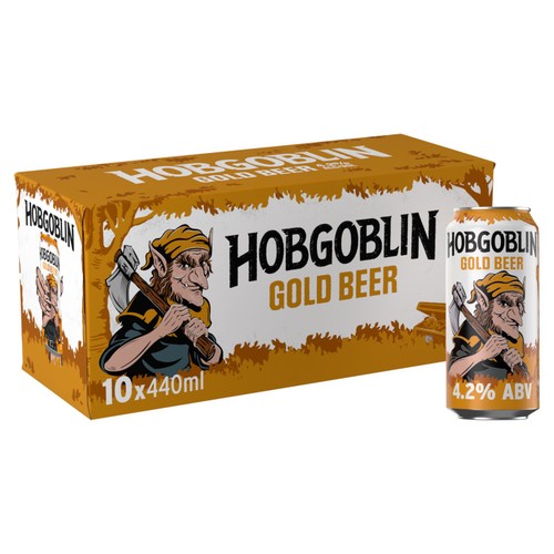 Hobgoblin Gold Ale Beer Cans 