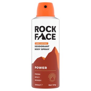 Rock Face Power Deodorant Body Spray