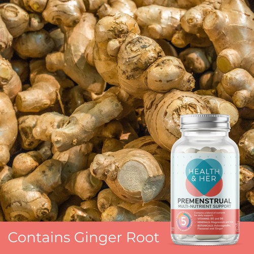 Health & Her Premenstrual Multi-nutrient Support Supplement Capsules 