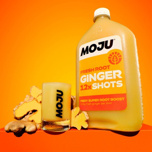 MOJU XL Ginger Dosing Bottle 12x Shots