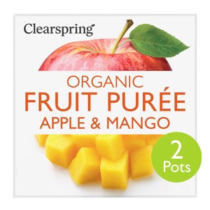 Clearspring Organic FRUIT Puree - Apple & Mango
