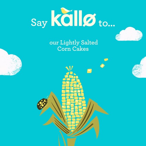 Kallo Lightly Salted Corn Cakes