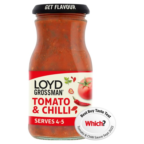 Loyd Grossman Tomato & Chilli Pasta Sauce