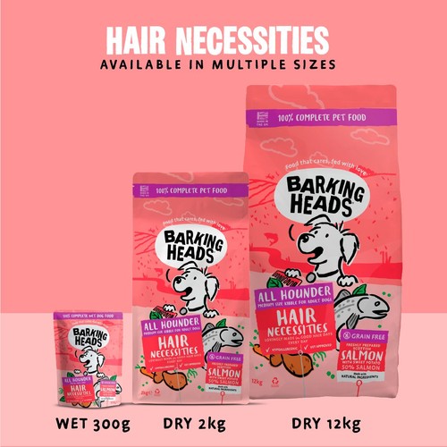 Barking Heads Hair Necessities Dry Dog Food
