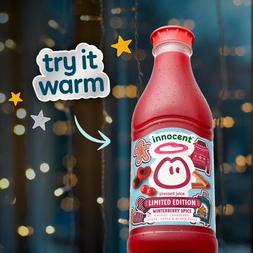 Innocent Winter Berry Spice Juice Limited Edition