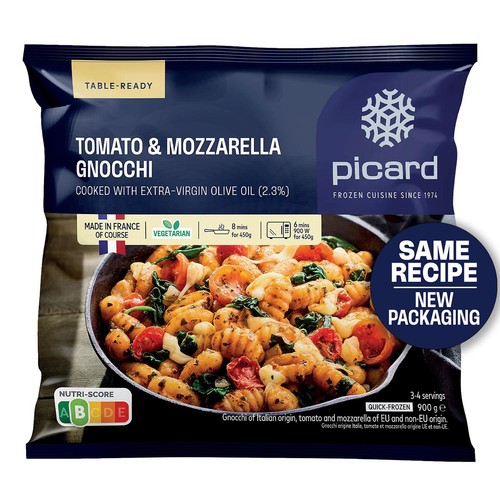 Picard Gnocchi with Tomatoes & Mozzarella