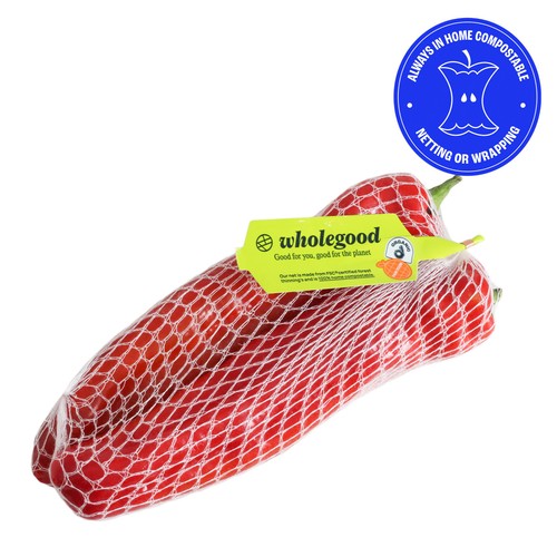 Wholegood Organic Romano Peppers