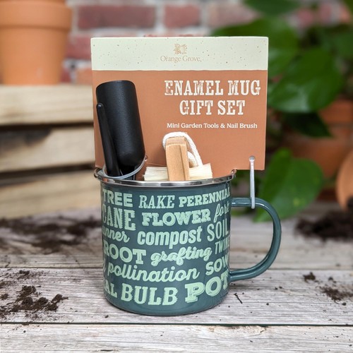 Mug & Mini Garden Tools Gift Set