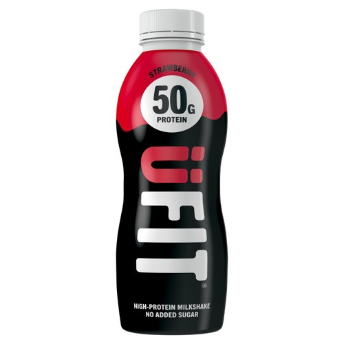 UFIT Strawberry 50g Protein Milkshake, 500ml UFIT Strawberry 50g Protein Milkshake, 500ml