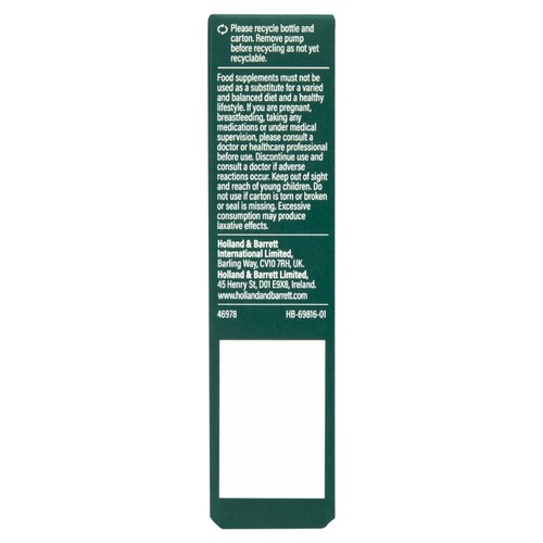 Holland & Barrett Vitamin D Spray 1000 I.U. 25ug Peppermint Flavour