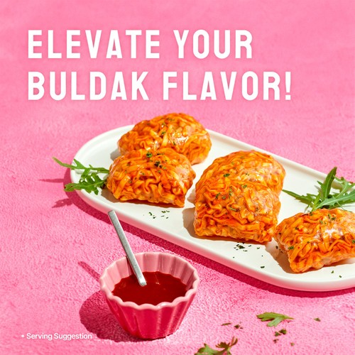Buldak Hot Chicken Ramen Carbonara Flavour Instant Noodles Multipack