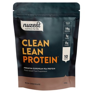 Nuzest Clean Lean Protein Premium European Pea Protein Powder Rich Chocolate 250G