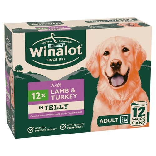 Winalot Classics Mixed in Jelly Lamb & Turkey Wet Dog Food