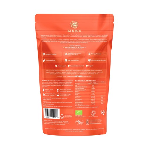 Aduna Baobab Organic Superfood Powder