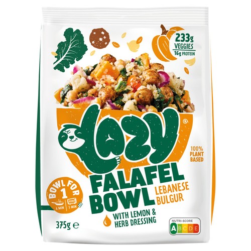 LAZY Falafel Bowl Lebanese Bulgur