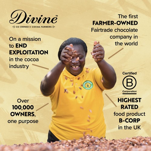 Divine 70% Dark Chocolate Coins
