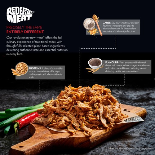 Redefine Meat Plant Based Pulled Pork