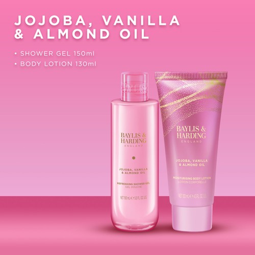 Baylis & Harding Jojoba,Vanilla & Almond Body Pamper Duo