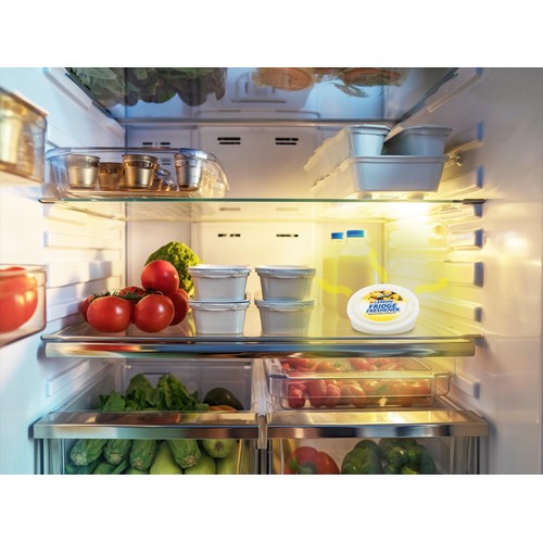 Vivid Lemon Fridge Freshener With Clip Strip
