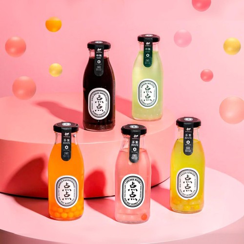 Dot Dot Mango Passionfruit Bubble Tea