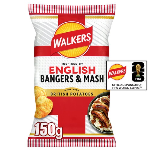 Walkers English Bangers & Mash