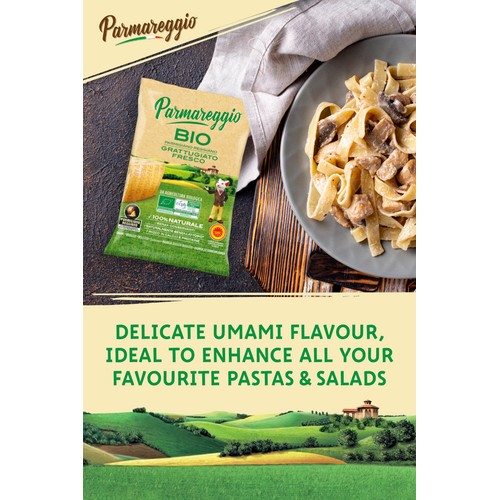 Parmareggio Parmigiano Reggiano Organic Grated