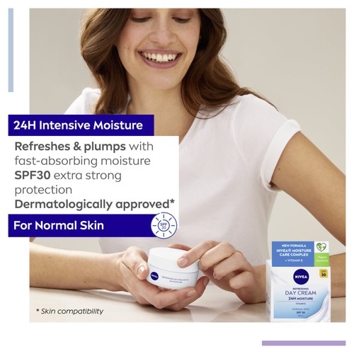 NIVEA Day Cream Normal Skin Jar SPF 30
