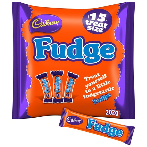Cadbury Fudge Treatsize Chocolate Bar Pack