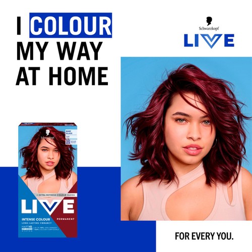 LIVE Intense Colour U68 Ruby Glaze